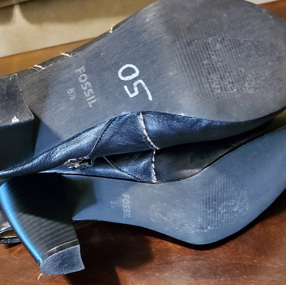 Fossil Slouchy Women Boots Size 8.5 - Picture 11 of 15